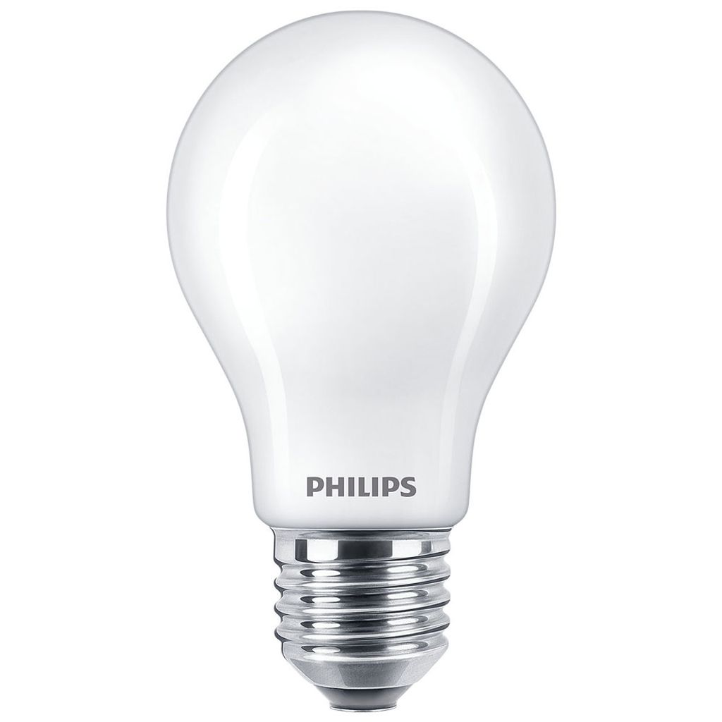 Philips LED Leuchtmittel Birnenform A60 5W = 40W E27 matt Produktbild 