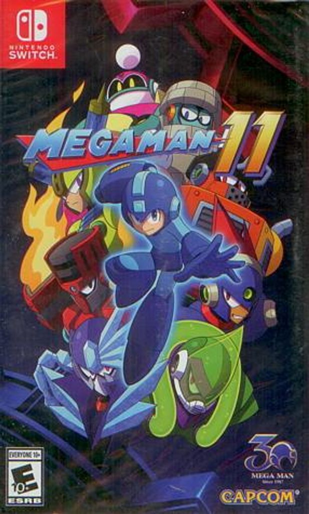 Capcom Mega Man 11, Switch, Nintendo Switch, E (bez Obrázek produktu 