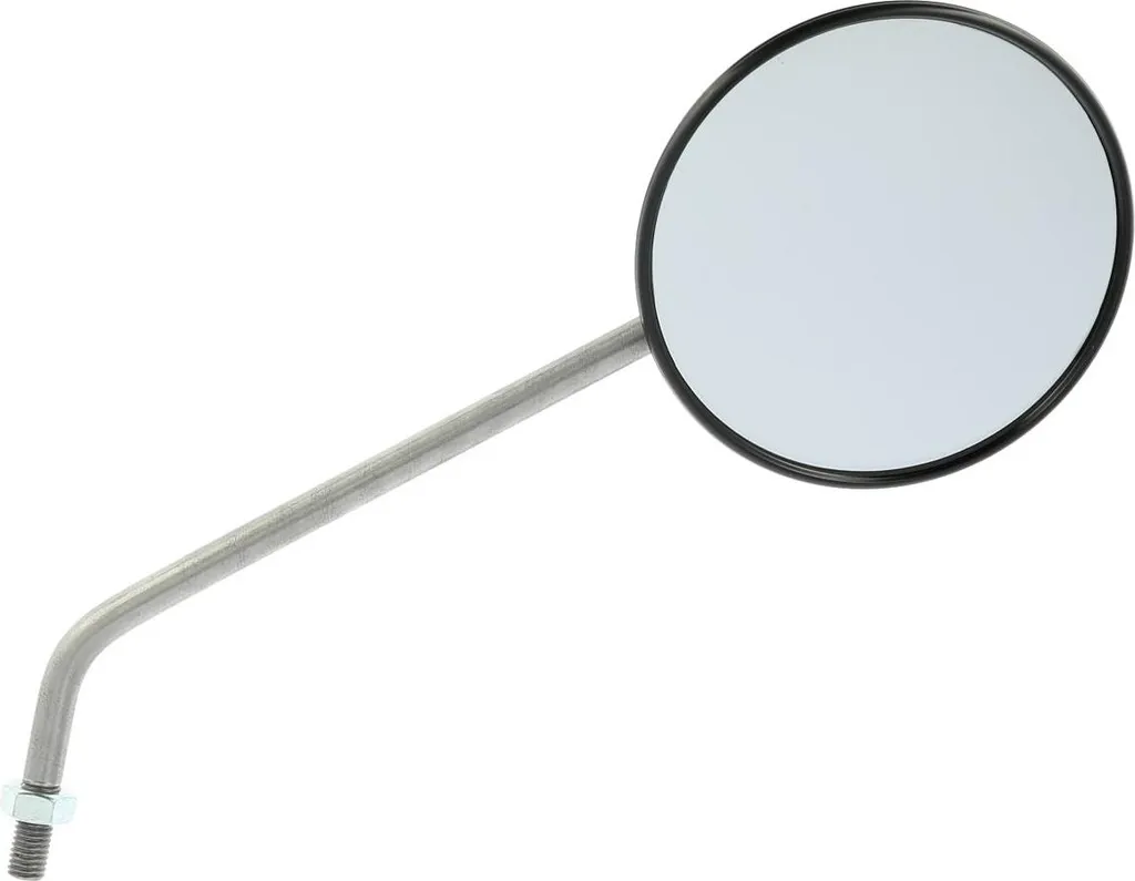 Remplacer miroir cassé MZ ETZ Ø120mm filetage M10 montage facile droit