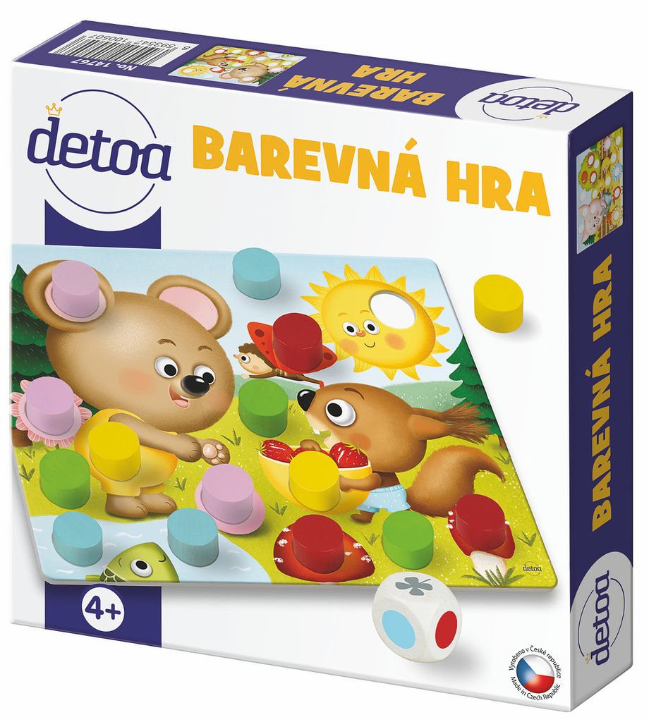 Detoa Spiel Farbenfroh