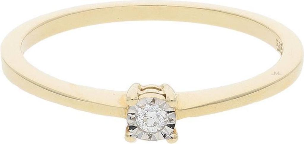 Verlobungsring Gold 585 Brillant JL10-07-1626 JuwelmaLux Produktbild 