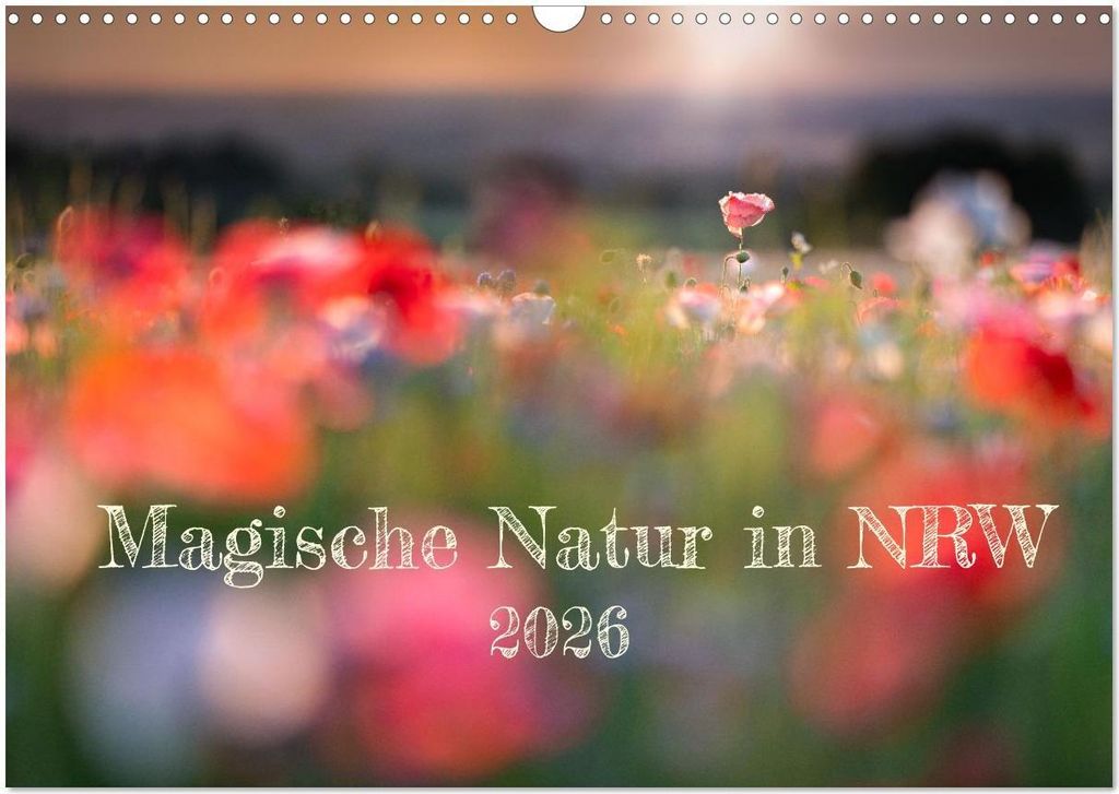 Magische Natur in NRW 2026 (Wandkalender 2026 DIN A3 quer), CALVENDO Monatskalender