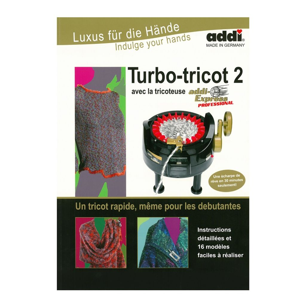 addi Handarbeitsbuch "Turbo-Stricken II mit addi Express " Produktbild 