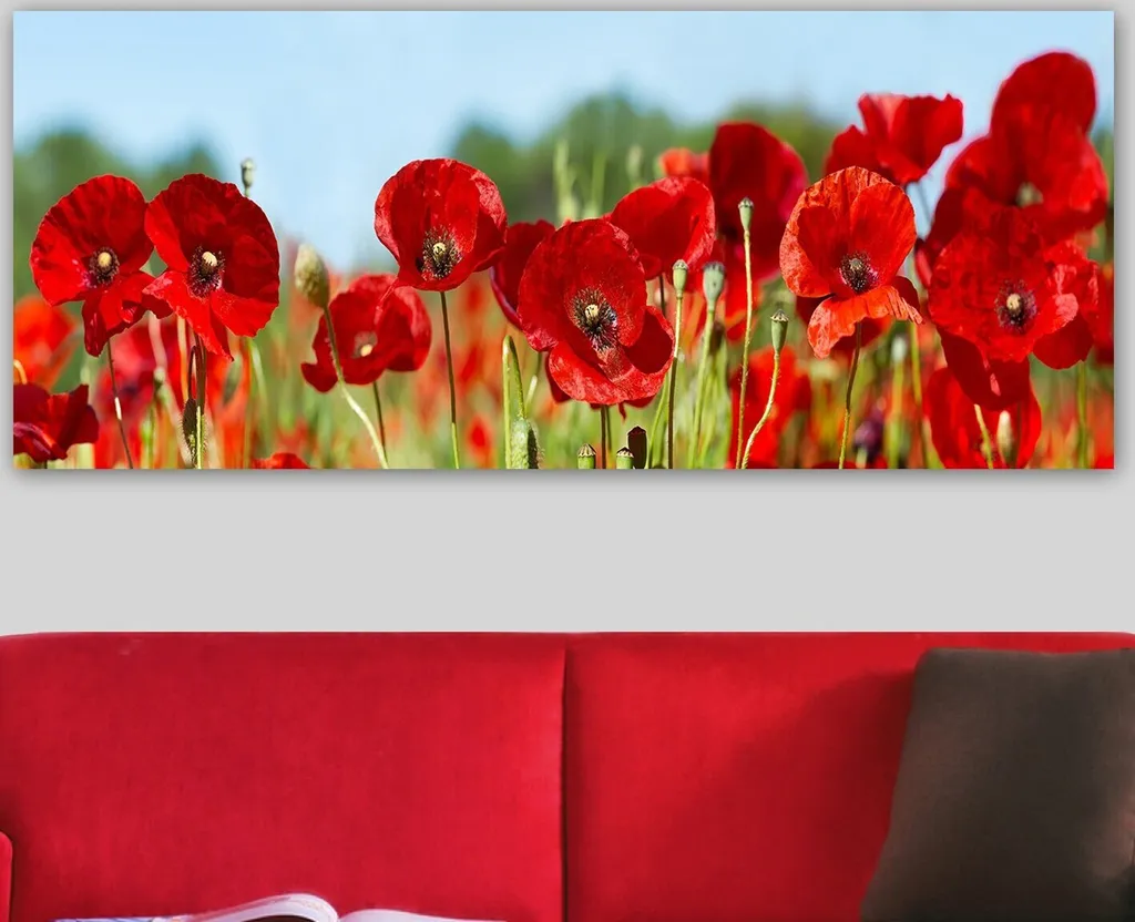 Tableau sur toile 50x120 cm Wallity : Réveillez vos murs blancs ternes