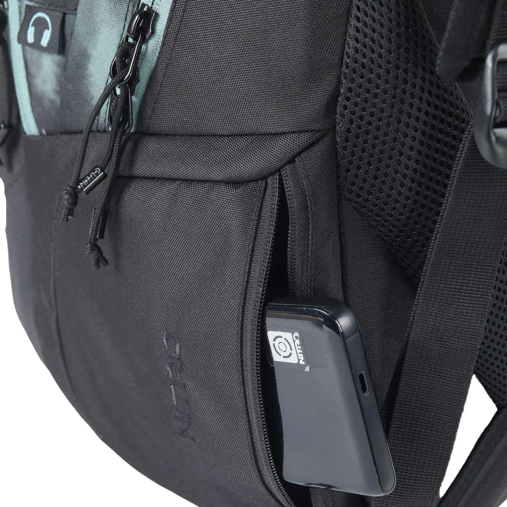 Sac à dos informatique Nitro 29L multicolore pour PC portable 15" - 6