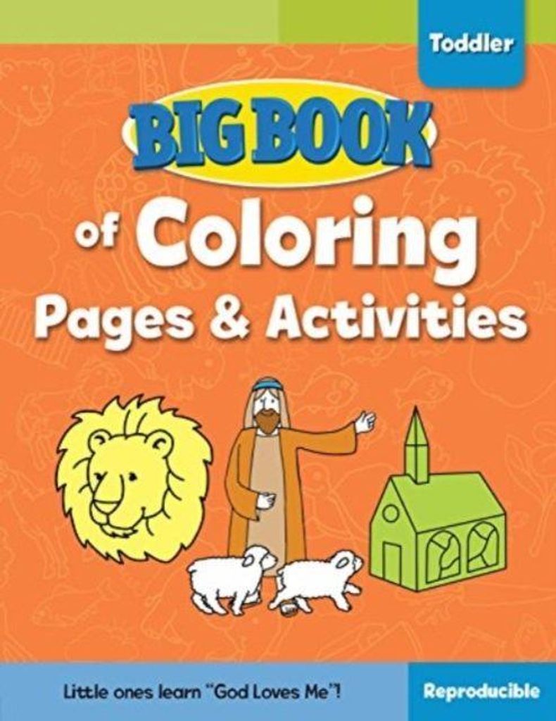 Big Book Of Coloring Pages & Activities – Lingua: Inglese