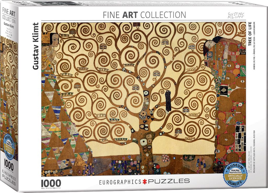 1000 Teile Puzzle Gustav Klimt Der Baum des Lebens