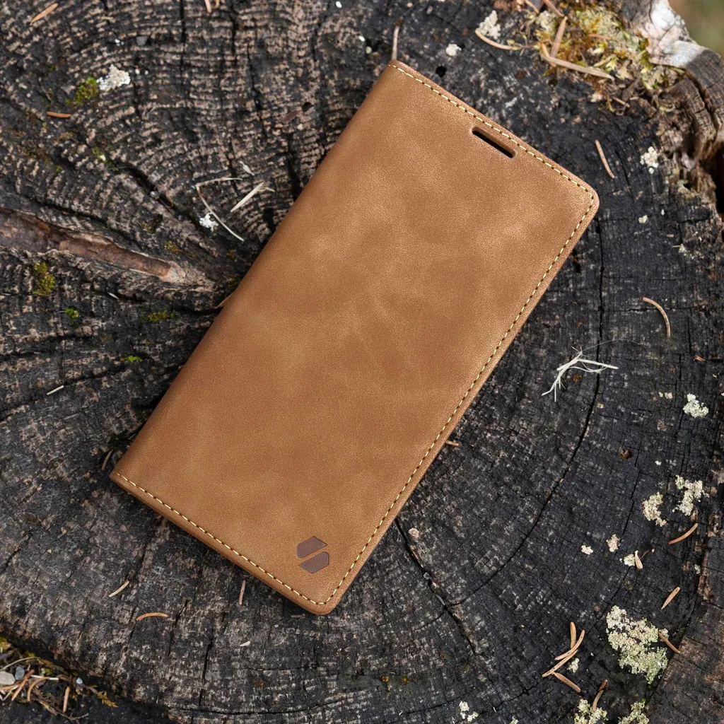 SPACECASE Custodia flip a portafoglio per Galaxy A36 Brown - 2