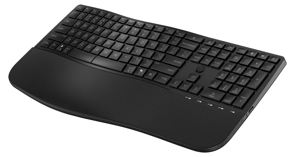Clavier de Bureau HP Store 3PL Sans Fil Bluetooth Noir Format 100%