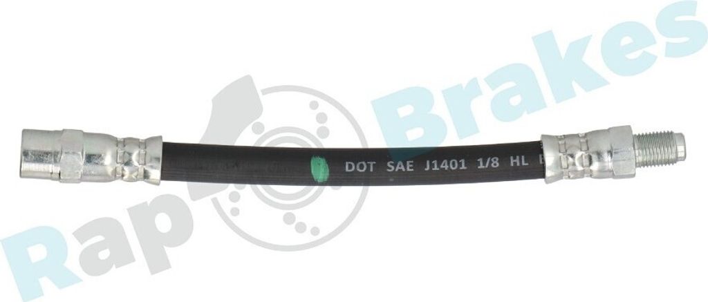 RAP BRAKES R-H0071 Bremsschlauch für VW Transporter IV Bus (70B, 70C, 7DB, 7DK, 70J, 70K, 7DC, 7DJ) GOLF III (1H1) GOLF II (19E, 1G1) Polo Schräg...