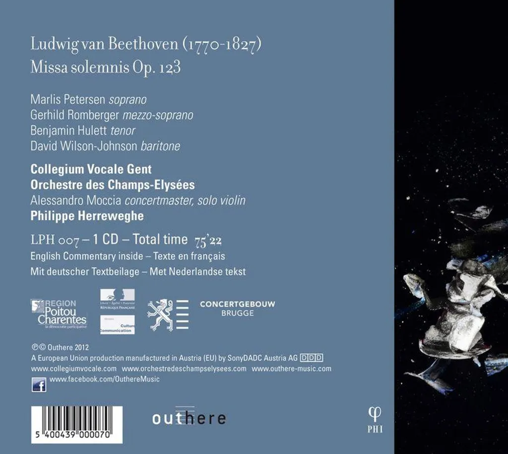 Missa Solemnis op.123 Beethoven : Version intégrale avec Annotations Urtext - 2
