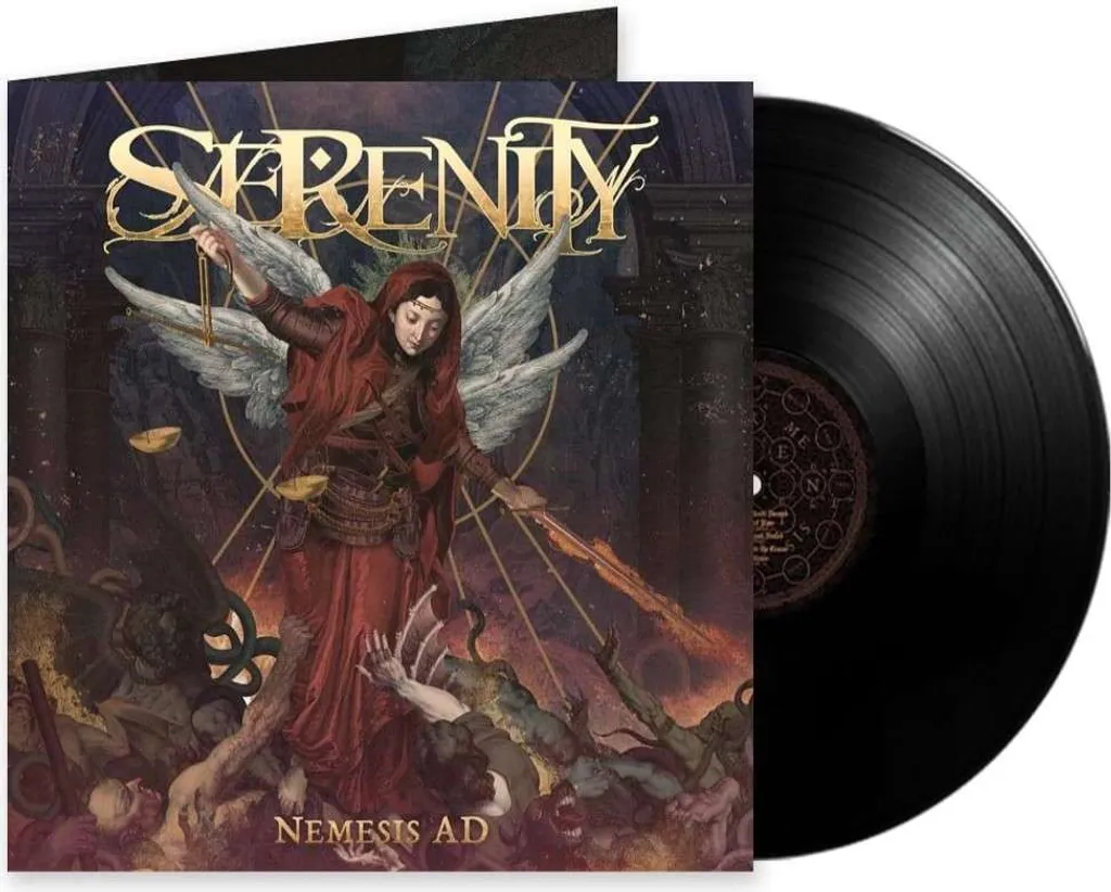 Disque Vinyle Nemesis A.D. de Serenity Album LP Metal de Collection