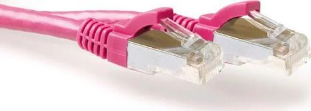 Cavo LAN ACT 7m Rosa CAT6A SFTP - Qualità Superiore e Design - 3