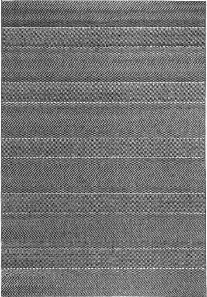 Tapis en corde tissé à plat pour terrasse et extérieur 120 x 170 cm