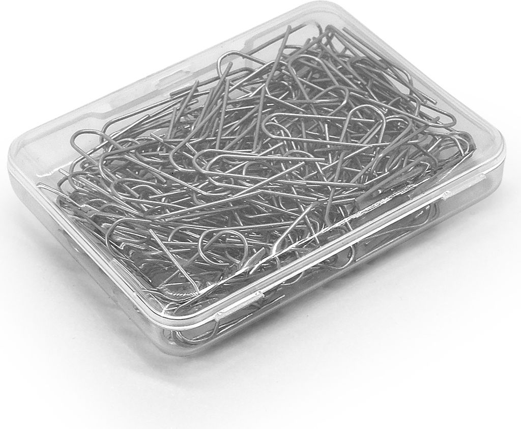 200 Stueck Hochtemperatur-Nichromdraht-Sprungringe, U-foe rmiger Nichrom-Legierungsdraht fuer DIY-Anhaenger, Keramikornamente, Einschmelzen in Glas...