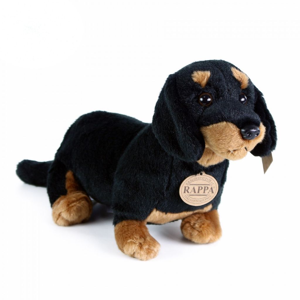 Kuscheltier Hund Dackel 30 cm schwarz-braun | Kaufland.de
