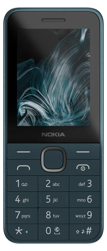 HMD Nokia 225 (2024), verticale, Dual SIM, 6,1 cm (2,4"), 0,3 MP, 1450 mAh, blu scuro