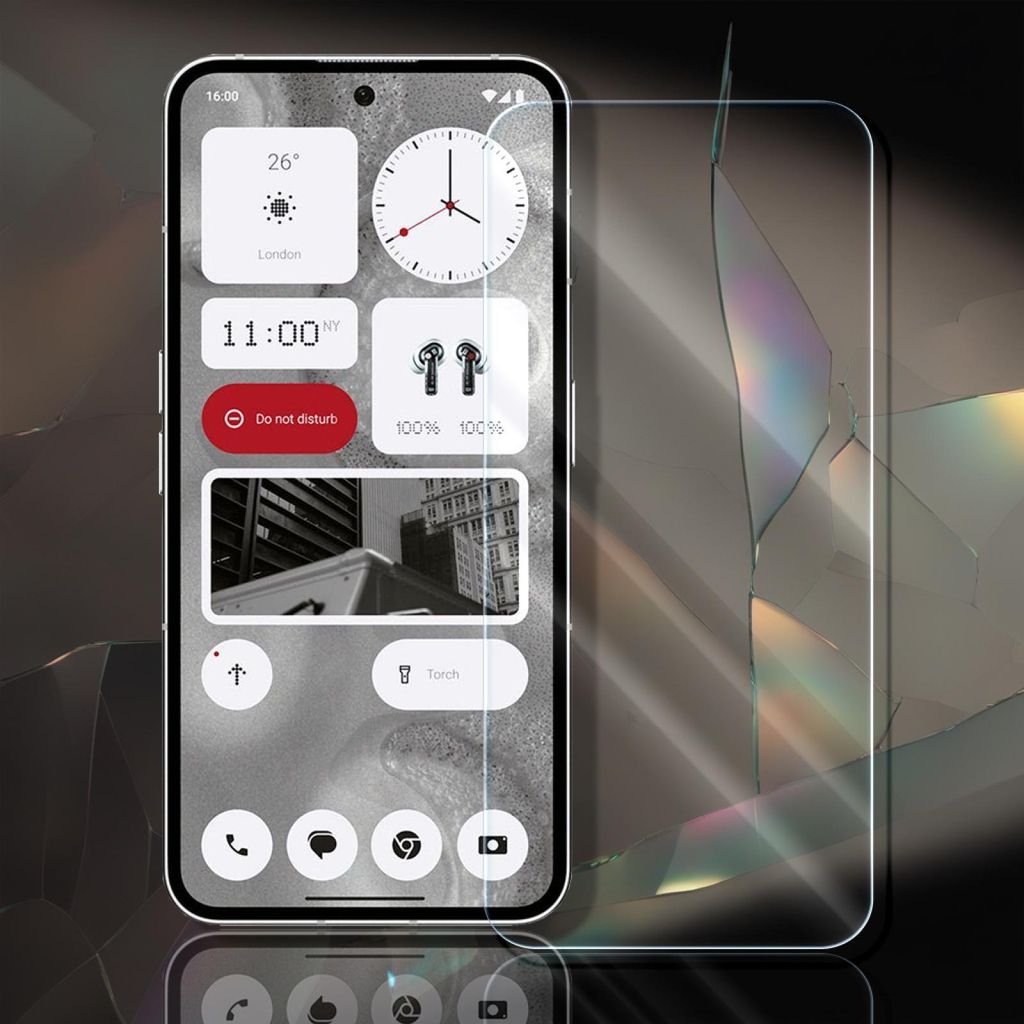 Panzer Folie für Nothing Phone 2 Echt Glas Produktbild 