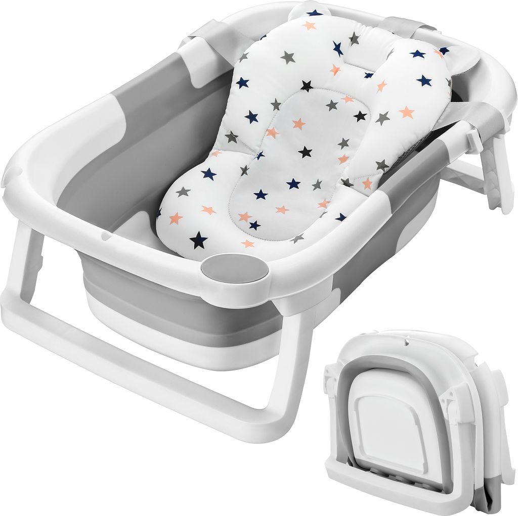 YOLEO Babybadewanne Klappbare Badewanne, Silikonbadewanne, Produktbild 