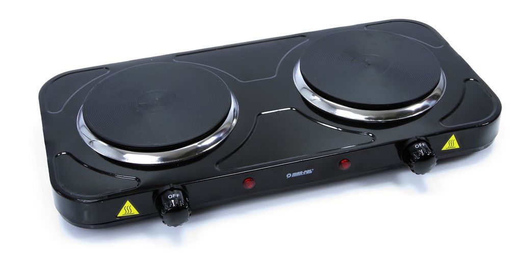 Elektrická dvojplatnička 2000W 155 mm 06816 Obrázok produktu 