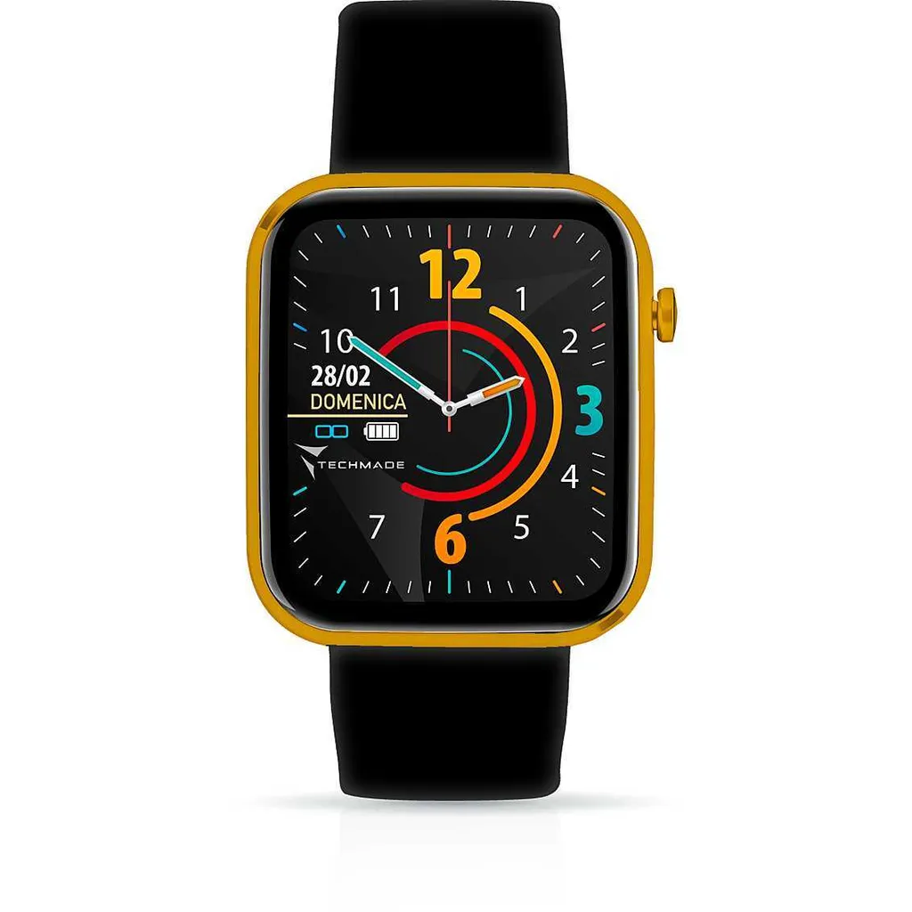 Smartwatch Techmade Noir Collection Hava pour Homme - Montre Connectée
