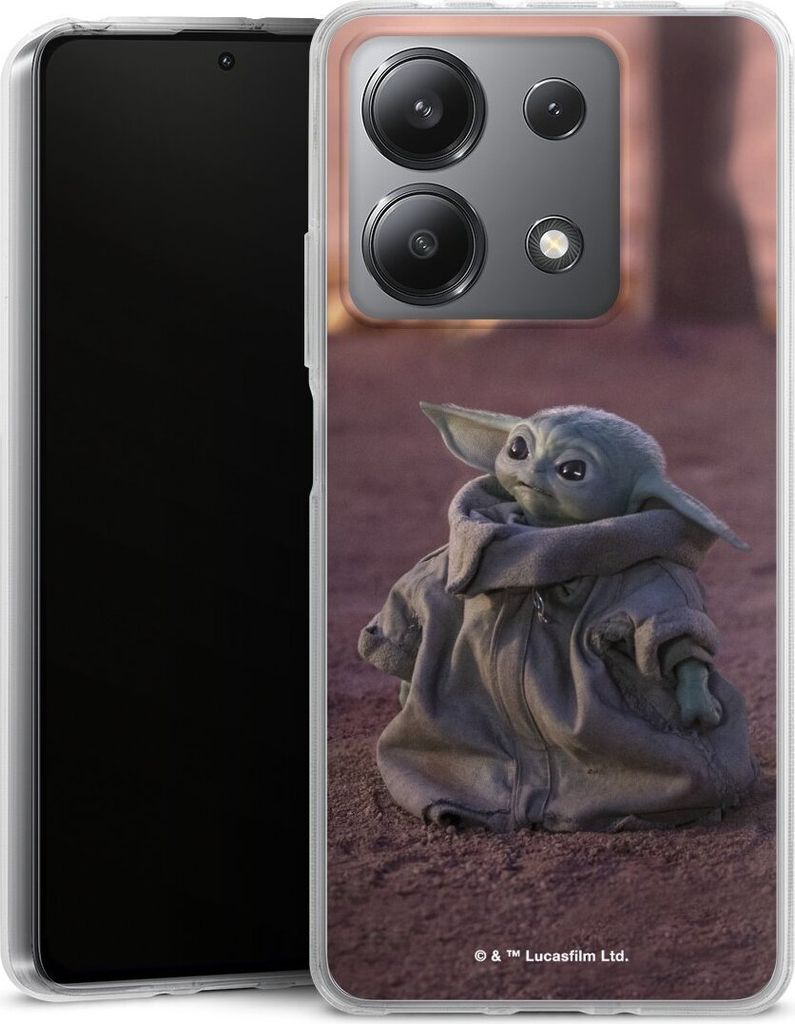 DeinDesign Handyhülle für Xiaomi Redmi Note 13 5G Silikon Hülle Case Smartphone Schutzhülle Star Wars Baby Yoda The Child
