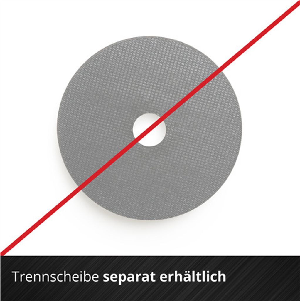Einhell Power X-Change Akku Winkelschleifer TE-AG 18 Li-Ion Produktbild 9
