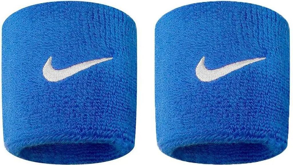 Opaski Na Nadgarstki Nike Swoosh 402 Nieb/Biały