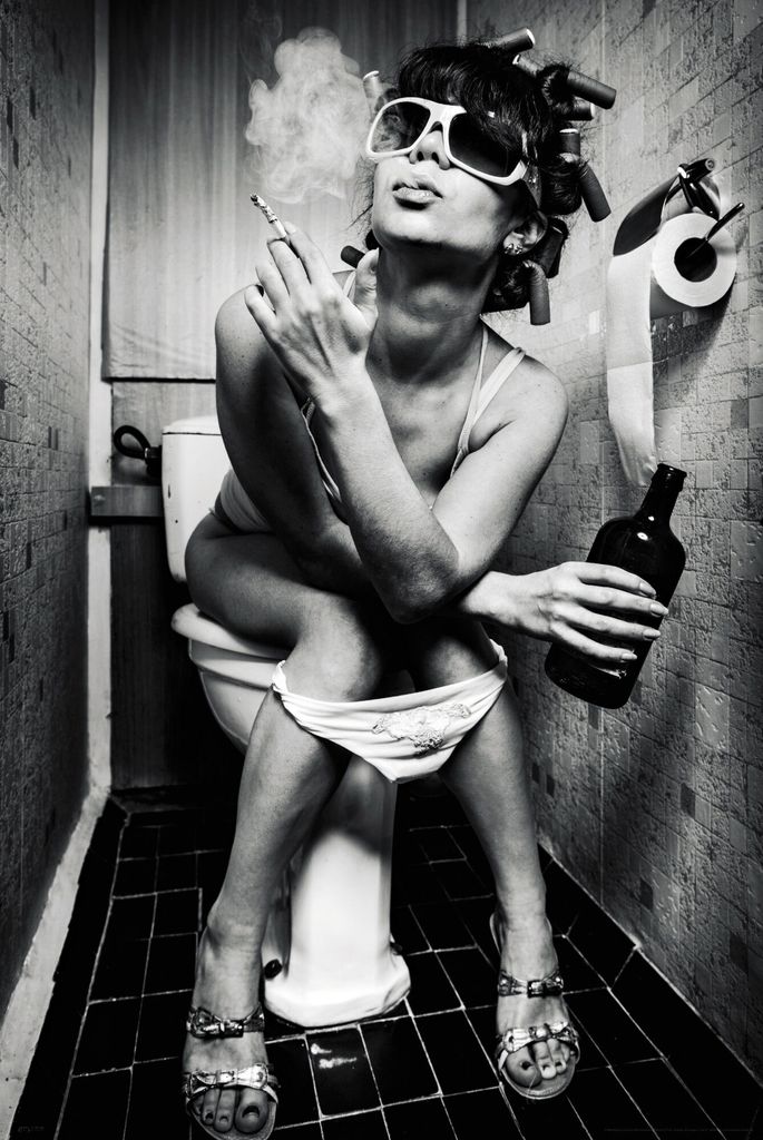 Toilet Cam - Party Hard - plakát plakátový tisk - velikost Obrázek produktu 