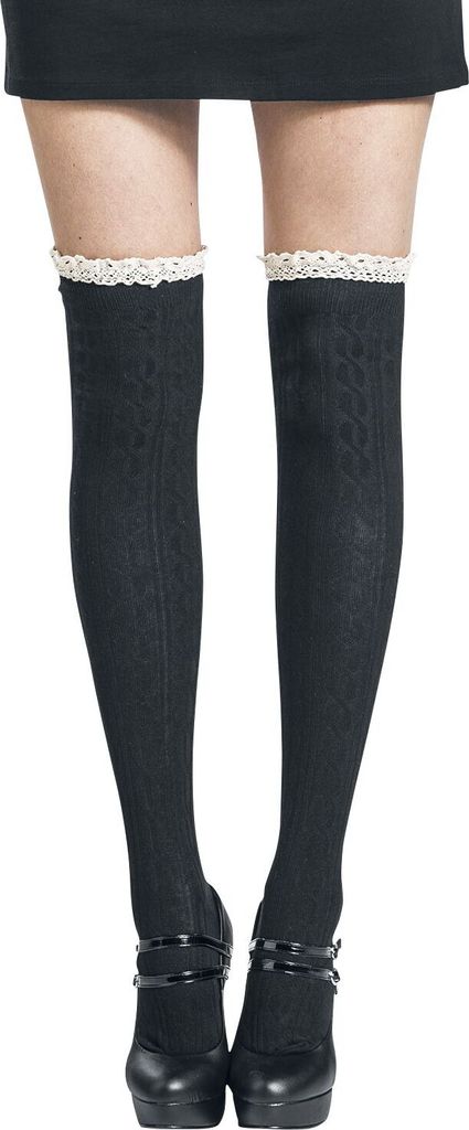 Banned Retro Kniestrümpfe Damen Mina Knee High Socks Produktbild 