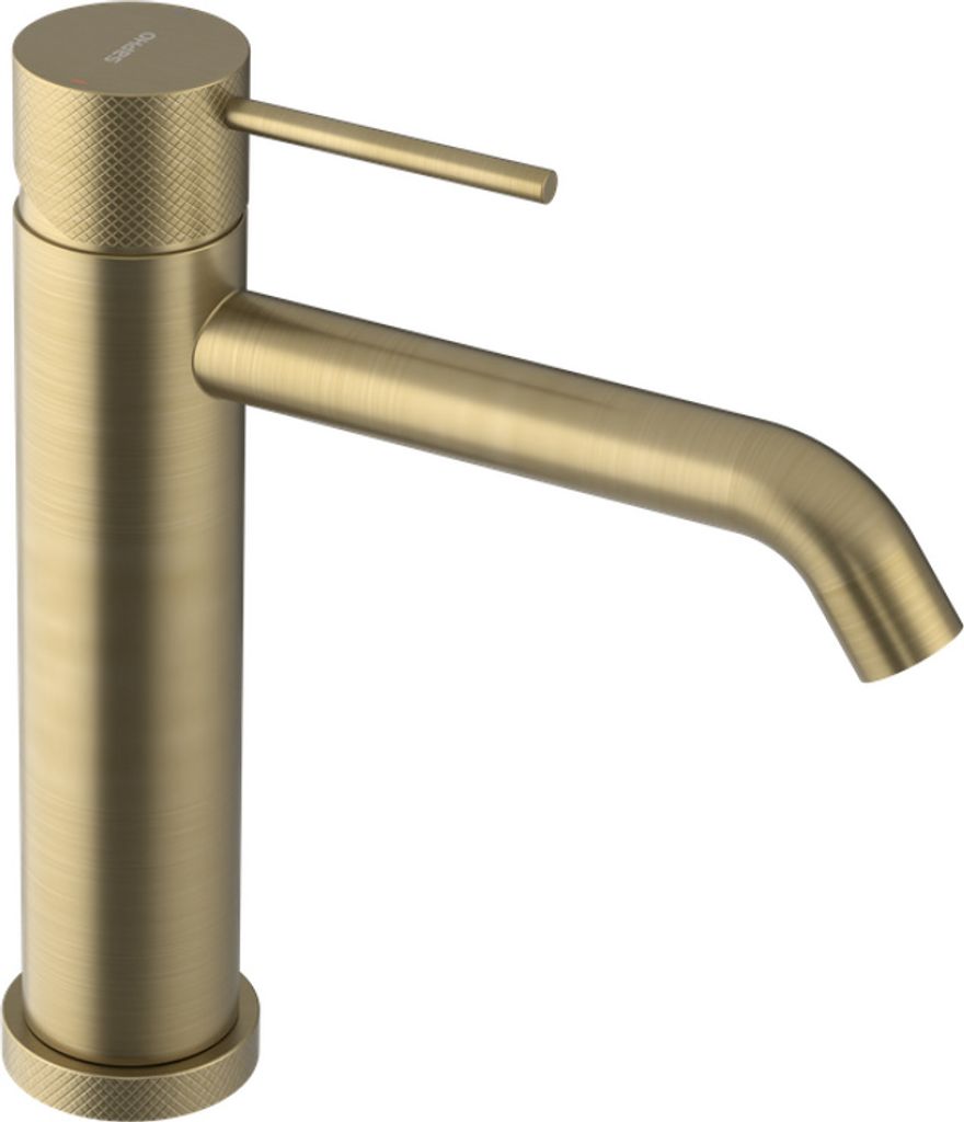 ULTRASAN Waschtischarmatur, Gold matt