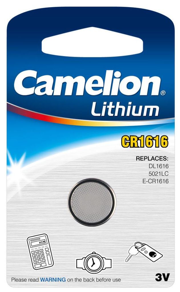 Camelion CR1616-BP1, Batéria na jedno použitie, CR1616, Obrázok produktu 