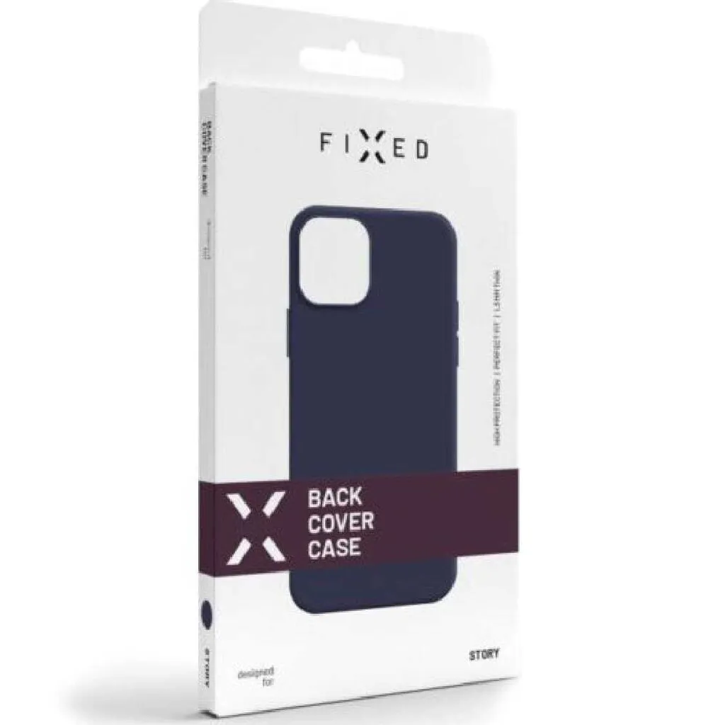 Protection Galaxy S24 Fixed Story bleu avec finition anti-traces de doigt - 4