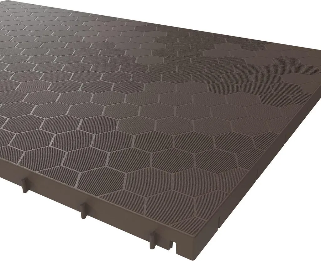Dalles de sol clipsables 3cm INTEC : solution sol humide et abîmé - 9