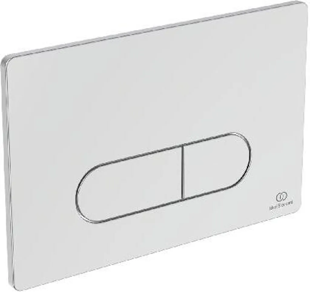 Plaque de commande WC double touche Oleas M1 chrome Ideal Standard