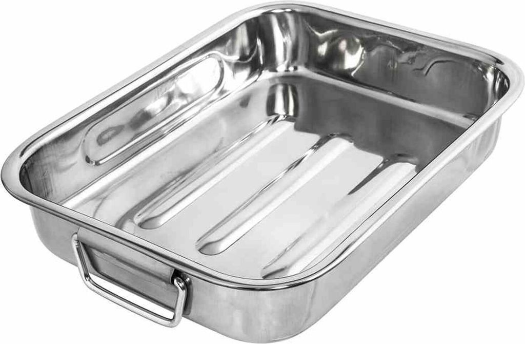 Padella quadrata in acciaio inox KARL KRÜGER da 30 cm con Immagine del prodotto 