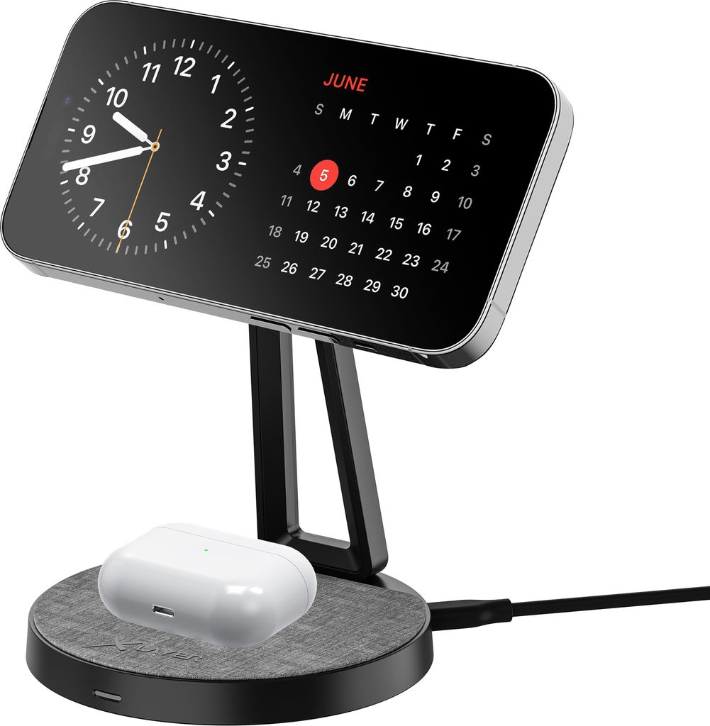 Xlayer MagFix Pro 2-in-1 Ladestation Apple Wireless Charger I Magsafe I 15W