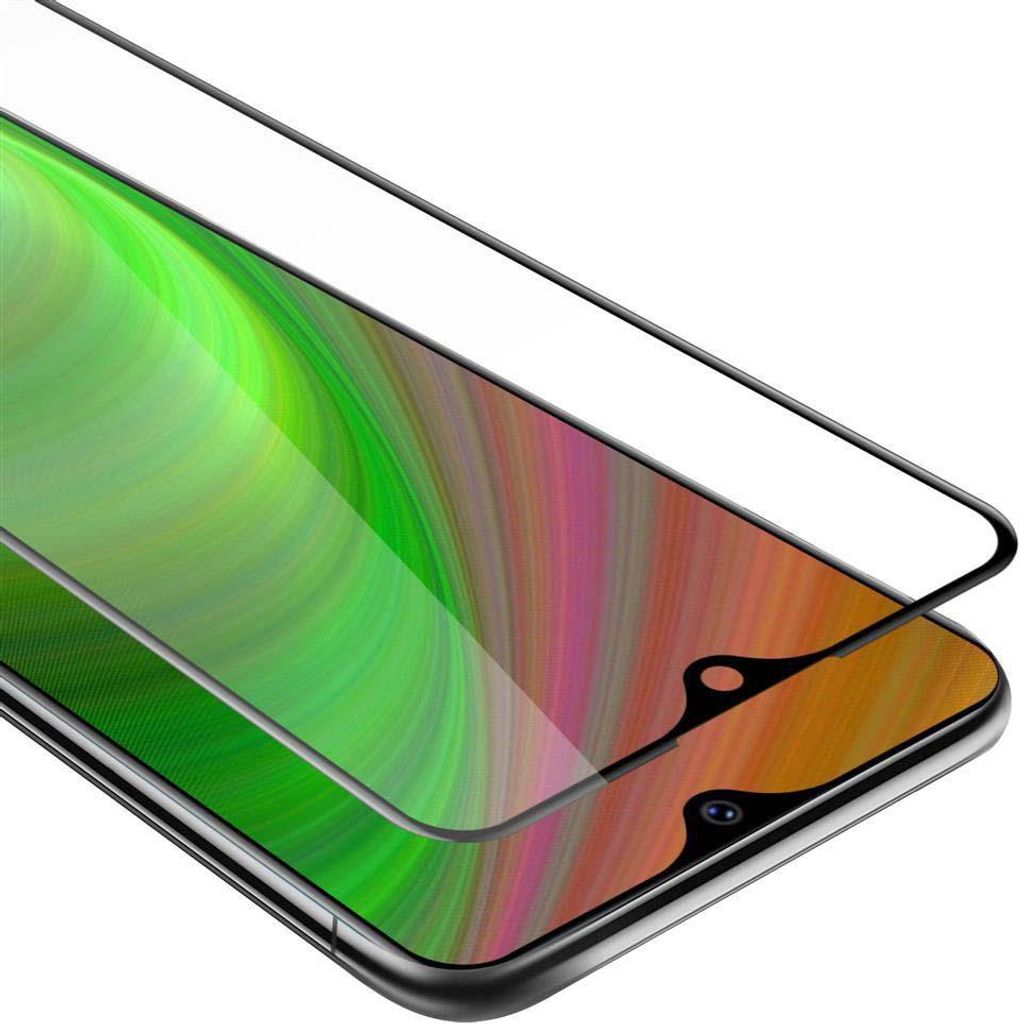Cadorabo Panzerfolie für Vivo Y95 Schutzfolie in Schwarz Vollbild Folie Tempered Display Schutzglas
