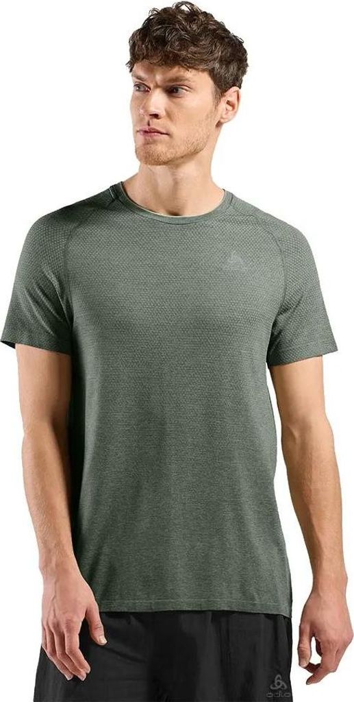 Odlo Crew Essential Seamless Kurzarm-t-shirt Grün XL Herren Grün XL