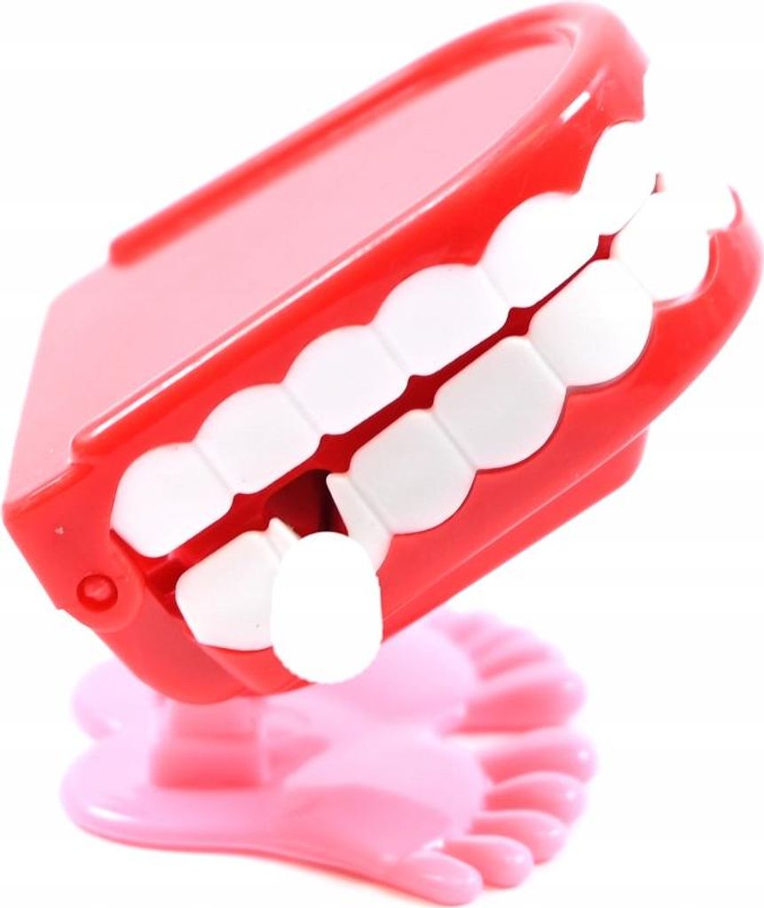 Nakręcana Szczęka Skacząca Zabawka Zęby Prezent Od Dentysty Zdjęcie produktu 