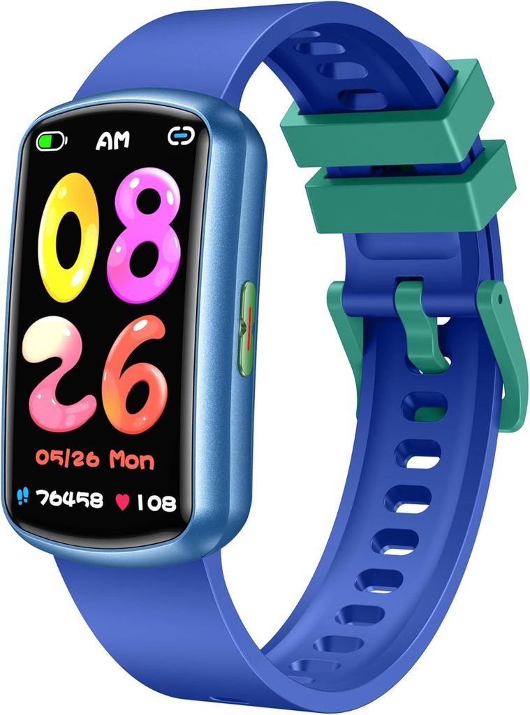 Fur Kinder Mädchen Jungen Teenager mit Schrittzähler Wasserdicht Sportuhr Tracker Alarmfunktion ab 518 Jahre fuer Geburtstag Weihnachten Kinderge...