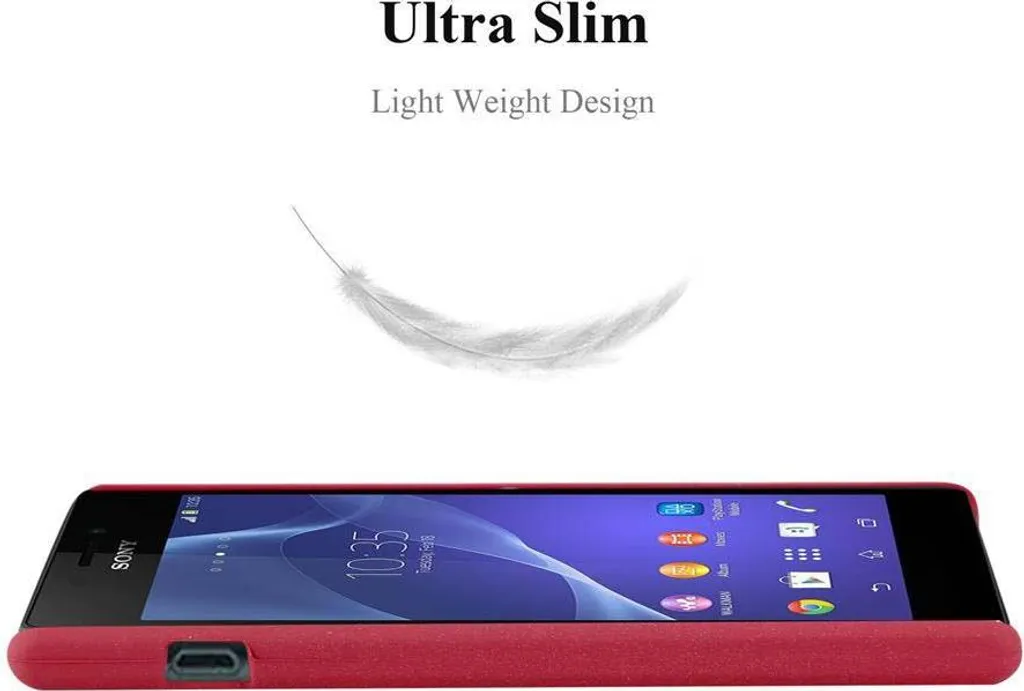 Cadorabo - Custodia Libro Per Sony Xperia Xa In Blu Marina - Con 3 Vani Di Carte