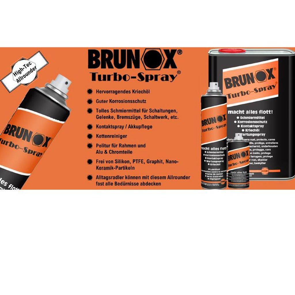 Brunox Turbo Spray 400ml Kriechöl, Rostlöser, Produktbild 