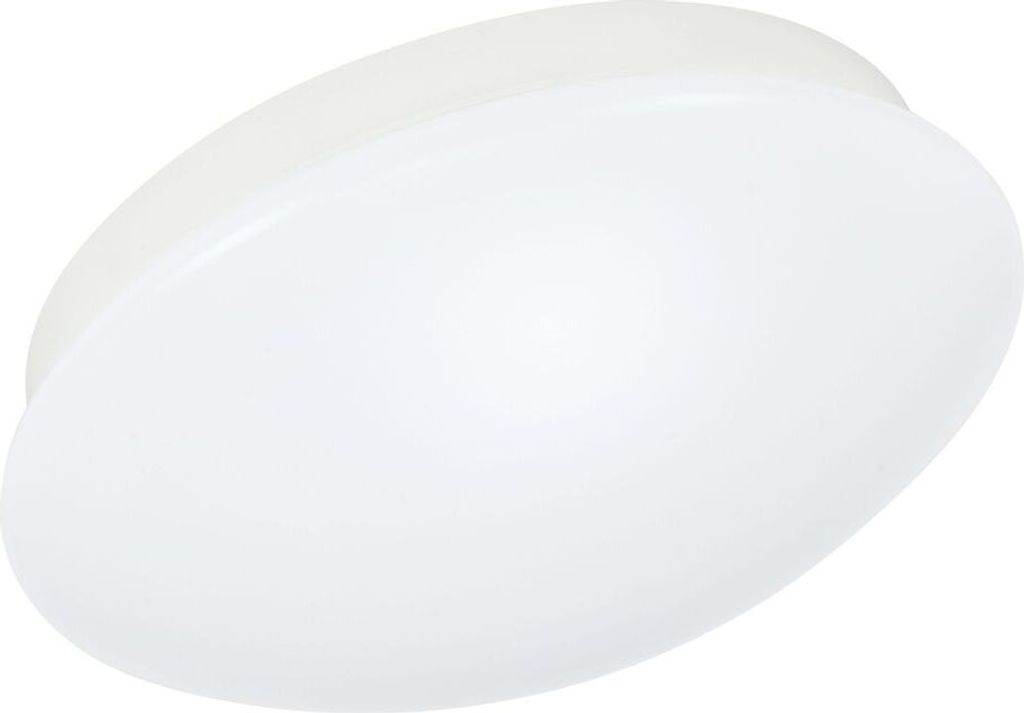 BRILONER ELARA LED Deckenleuchte Bad, IP44 Spritzwasserschutz, Warmweißes Licht, weiß, 29 x 6,5 cm