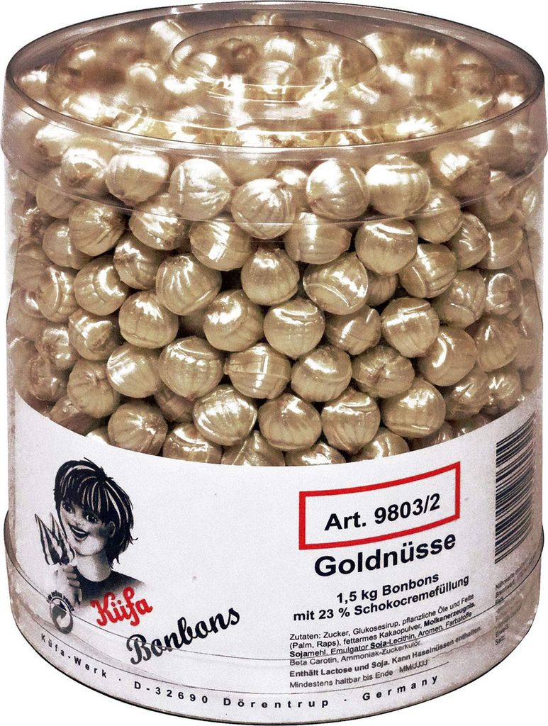 Bonbons caramel aux noix dorées Küfa fourrés à la crème au Image du produit 