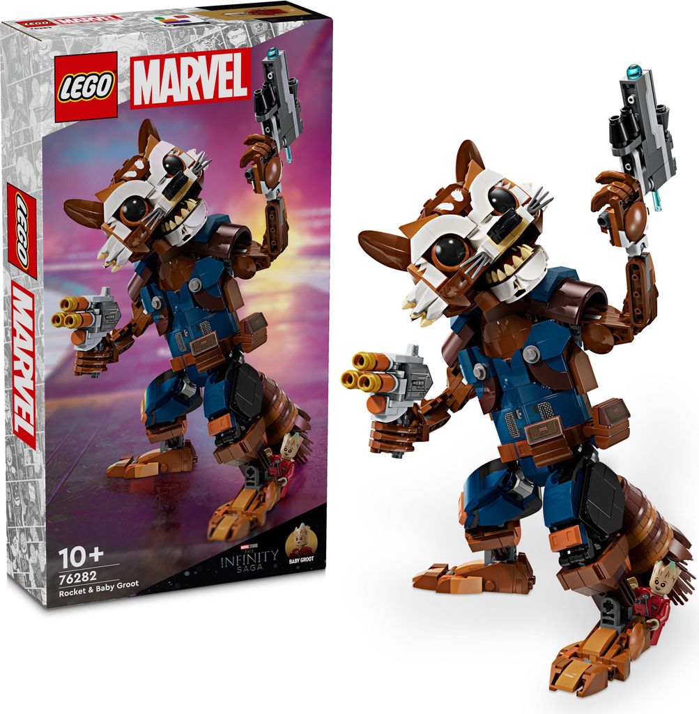LEGO® Marvel 76282 Rakete und kleiner Groot Produktbild 