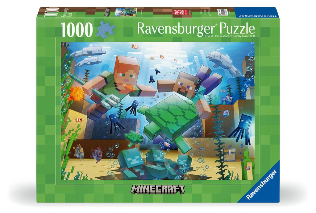 Minecraft Mosaic Ravensburger 12000421 Produktbild 