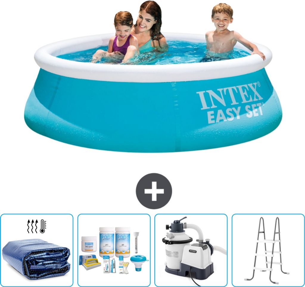 Intex runder aufblasbarer Easy Set-Pool – 183 x 51 cm – Produktbild 