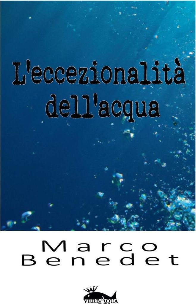 L'eccezionalità dell'acqua