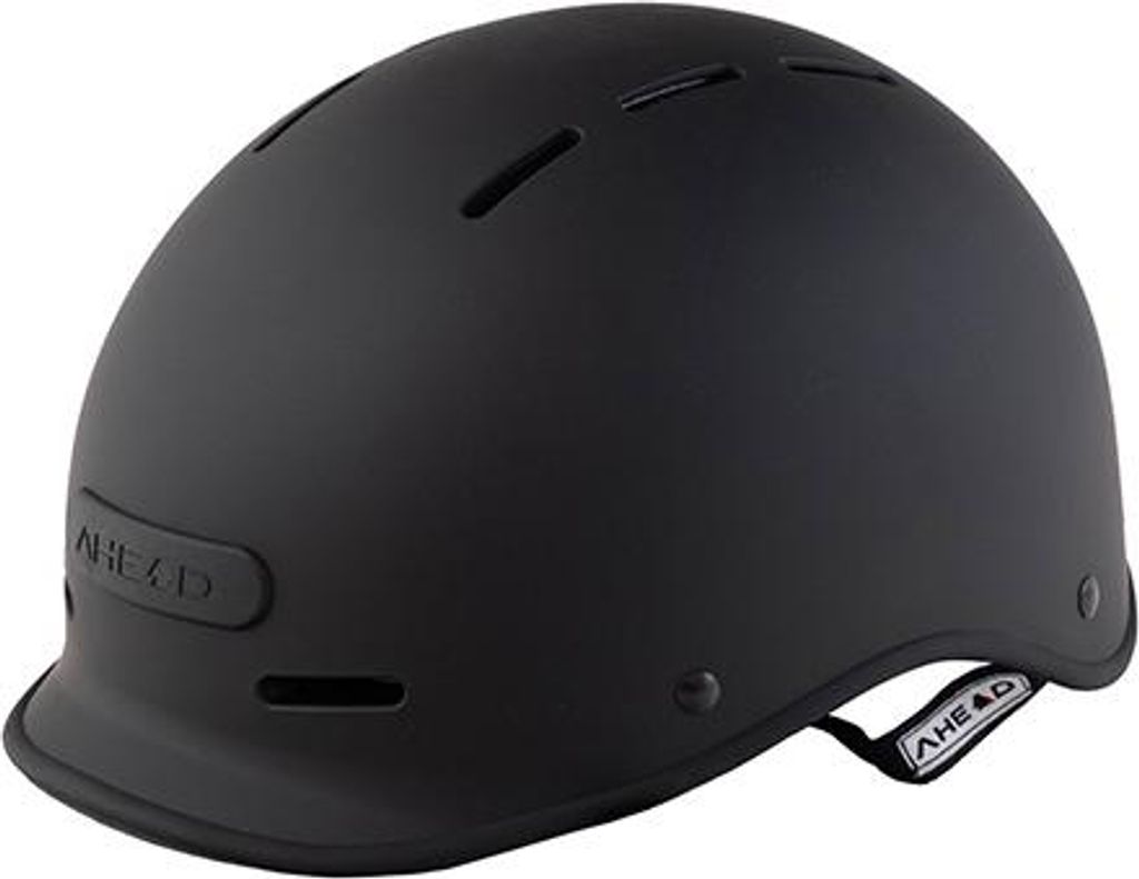 AHEAD Commuter Fahrradhelm Schwarz M/L